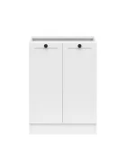 Cabinet JUNONA LINE D2D/60/82 BBL BRW white order